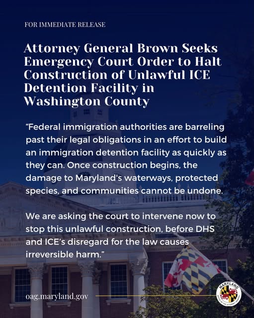 ICE Detention Center Halt